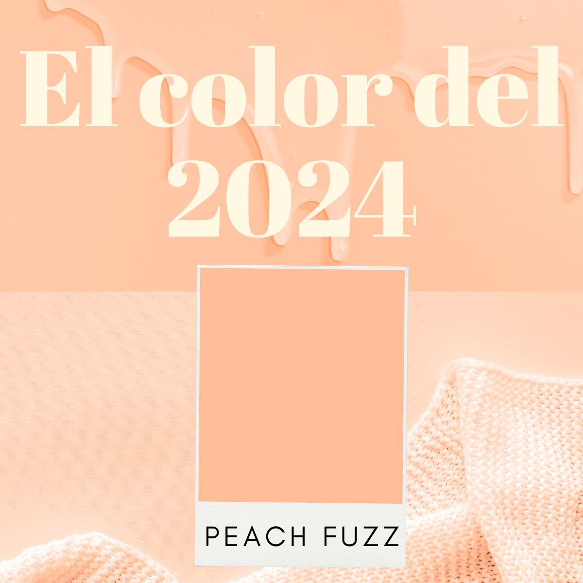 Color del 2024 Peach Fuzz