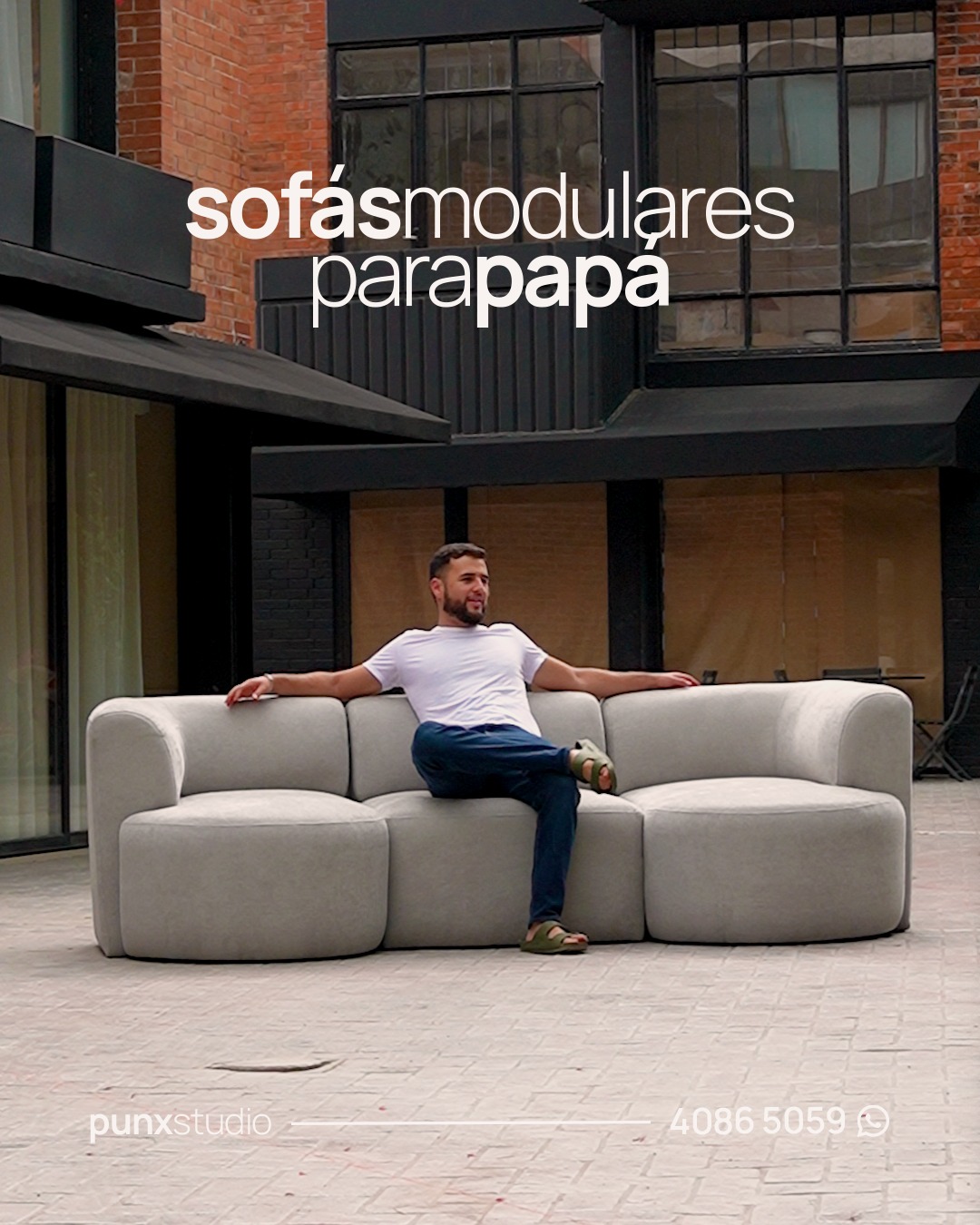 Sofás modulares