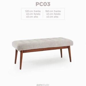 Pie de cama PC03