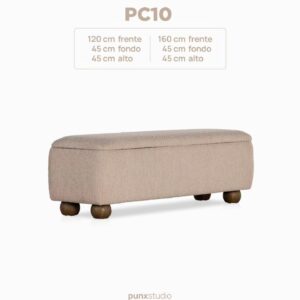 Pie de cama PC10